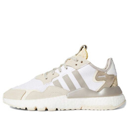 Кроссовки оригинальные nite jogger Adidas, белый fv3881 | white/brown