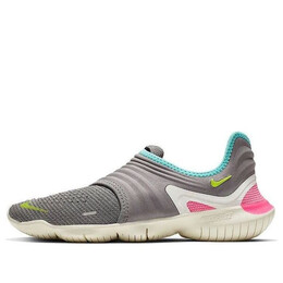Кроссовки Nike Rn Flyknit 3.0, серый aq5708-002 | gray/pink/yellow