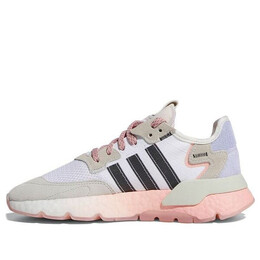 Кроссовки оригинальные nite jogger Adidas, белый fv8431 | white/brown/pink