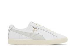 Кроссовки Clyde Puma, белый 390091 01 | white/frosted ivory/team gold