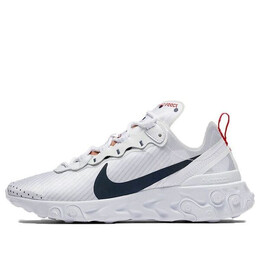 Кроссовки react element 55 премиум Nike, белый ci9104-100 | white/red