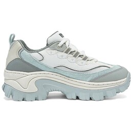 Уличные массивные кроссовки женские с низким верхом Skechers, серый/синий 177234-gybl | gray blue
