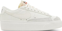 Nike Кроссовки Wmns Blazer Low Platform 'Triple Sail', белый dj0292 105 | white