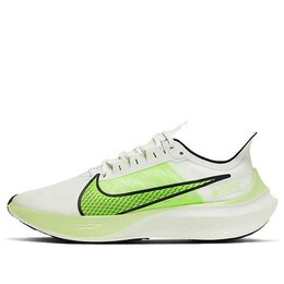 Кроссовки зум гравитация Nike, белый bq3203-100 | summit white/electric green-black