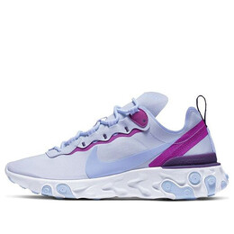 Кроссовки реагируют на элемент 55 Nike, фиолетовый bq2728-008 | purple/blue