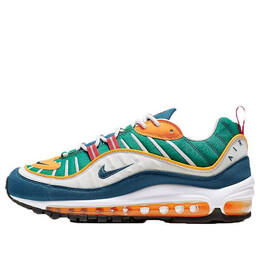 Кроссовки air max 98 Nike, синий ah6799-601 | blue/green/white