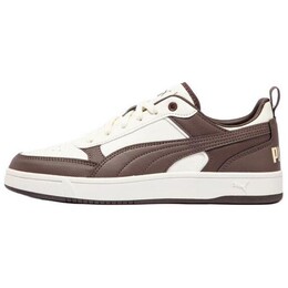 Кроссовки Puma DRIBBLE Skateboarding Shoes Unisex Low-top Brown/brown, коричневый 400326-06 | brown/brown