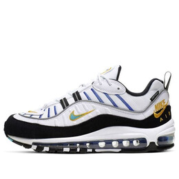 Кроссовки air max 98 премиум Nike, белый ci1901-102 | white/teal nebula-university gold-black