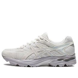 Кроссовки гель флюс 4 амортизирующие дышащие Asics, белый 1012a523-112 | white