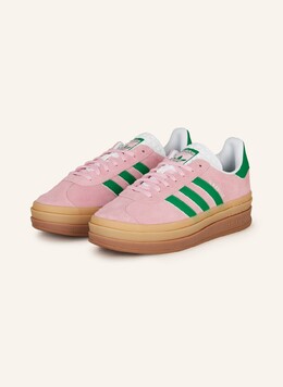 Кроссовки газель дерзкий Adidas, розовый 1520565 | rosa/ grün