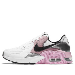 Кроссовки air max excee Nike, белый cd5432-109 | white/black/light pink/golden silver
