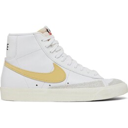 Кроссовки Nike Wmns Blazer Mid Hyper Crimson, белый/желтый cz1055-109