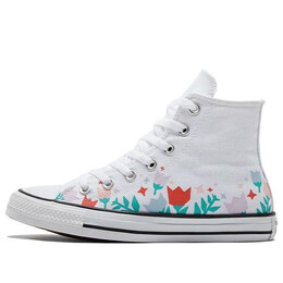 Кроссовки chuck taylor all star canvas shoes white Converse, белый 572706c | white/multi-color