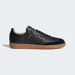 Кеды Adidas Buty Samba OG Made In Italy, черный/коричневый id2864 | core black / core white / gum