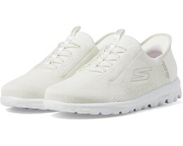 Кроссовки Skechers Go Walk Travel Milan Hands Free Slip-Ins, белый 9939771 | off-white