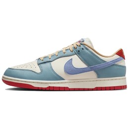 Кроссовки Nike Dunk Low Premium Denim Turquoise, бежевый/синий hj9112-110 | beige/blue