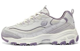 Кроссовки Skechers D"Lites 1.0 Lifestyle Shoes Women's Low-top Gray Purple White, фиолетовый 896283-gylv | purple
