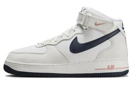 Кроссовки Nike Air Force 1 Skateboarding Shoes Unisex Mid-top White/Black, белый/черный fb8879-100 | white/black
