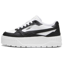 Кроссовки Puma Karmen Skateboarding Shoes Women's Low-top Puma White/black, белый 397461-03 | puma white - black