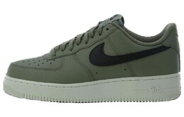 Кроссовки Nike Air Force 1 Low '07 Dark Stucco Black Summit White, зеленый aa4083-007 | green