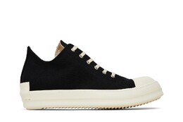 Низкие кроссовки Rick Owens DRKSHDW Fogachine Cotton Denim Low, черный du01b7802 dmeh1 911 | black/milk
