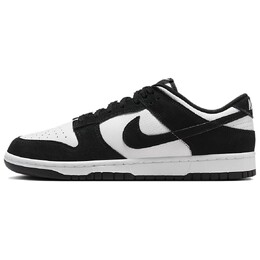 Кроссовки Nike Dunk Low Retro SE Suede Panda, черный/белый fq8249-100 | black/white