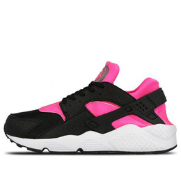 Кроссовки Air Huarache Run Nike, черный 634835-604 | black/pink blast-white