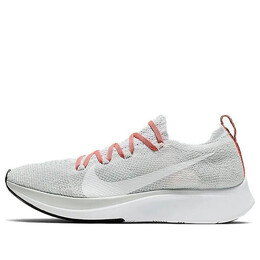 Кроссовки zoom fly flyknit Nike, белый ar4562-003 | white/red/gray