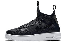 Кроссовки Nike Air Force 1 Ultraforce Mid Black White Women's 864025-005