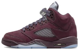 Кроссовки Jordan 5 Retro Burgundy 2023 GS, бордовый fn4233-600 | deep burgundy/metallic silver/light graphite