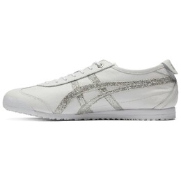 MEXICO 66 Кроссовки Lifestyle унисекс с низким верхом, белый/серебряный Onitsuka Tiger 1183c345-100 | white/silver
