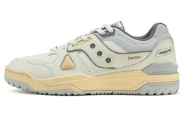 Кроссовки для скейтбординга унисекс с низким верхом белые/серые Saucony s79035-19