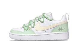 Женские кроссовки для скейтбординга Nike Court Borough, светло-зеленый bq5448-100(team49-抹茶椰椰） | 浅绿色