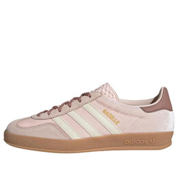 Кроссовки gazelle indoor 'wonder quartz velvet' Adidas, мультиколор jr0232 | wonder quartz/warm clay/gum