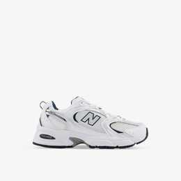 Кроссовки MR530 с низким берцем из кожи и сетки с тиснением логотипа New Balance, белый r00067776 | white blue