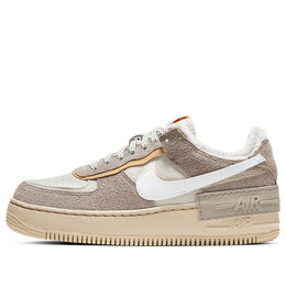 Кроссовки air force 1 shadow Nike, коричневый dc5270-016 | brown/gray