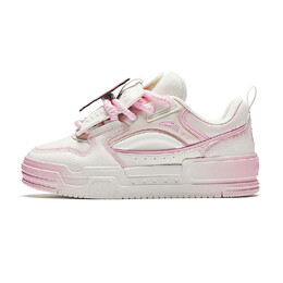 Кроссовки Pop Mart X Anta Lifestyle Shoes Women's Low-top White/Pink, розовый 922348001-7 | white/pink