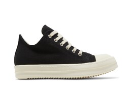Низкие кроссовки Rick Owens Wmns DRKSHDW Strobe Cotton Denim Low, черный ds02b4802 dq 911 | black/milk