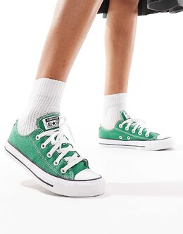 Зеленые кроссовки Converse Chuck Taylor All Star Ox 132979629 | mid green