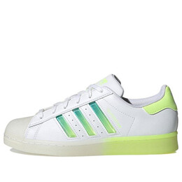 Кроссовки оригиналы суперзвезда Adidas, белый gw4909 | white/yellow/green