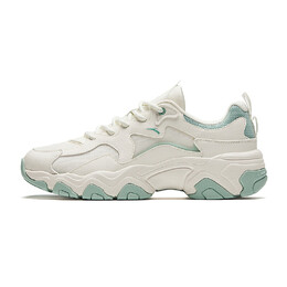 Кроссовки Anta Lifestyle Shoes Women's Low-top, зеленый 922428807-3 | white/green