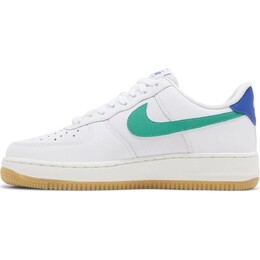 Кроссовки Nike Wmns Air Force 1 07 White Stadium Green, белый/синий/зеленый dd8959-110
