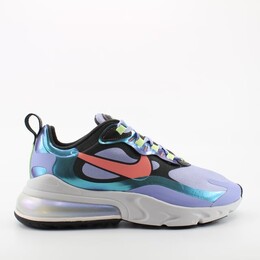 Текстильные женские кроссовки на шнуровке Air max 270 React cu4818 001 Nike, фиолетовый 3840546 | lila