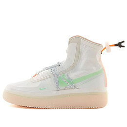 Кроссовки air force 1 высокие Nike, белый dj9304-131 | white/green