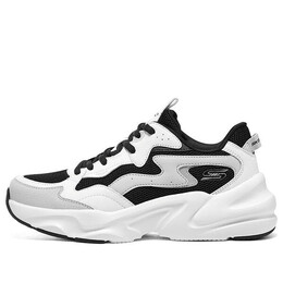 Кроссовки bobs bamina shoes 'white black grey' Skechers, белый 117366-wbk | white/black/grey