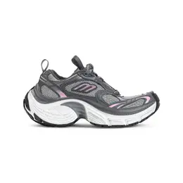 Balenciaga-Grey Pink White And Black 6xl Polyurethane Sneakers-Donna 52619981881684