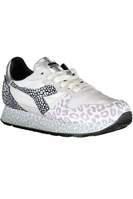Женские кроссовки Diadora Chic на контрастной подошве, белый 7643298988092 | white