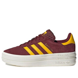 Кроссовки газель смелые Adidas, красный if5195 | red/gold