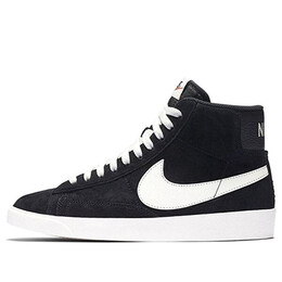 Кроссовки блейзер средний винтаж замша Nike, черный av9376-001 | black/sail