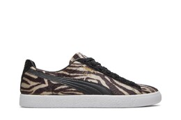 Кроссовки Clyde Suits Puma, черный 363426 01 | oatmeal-puma black-puma white